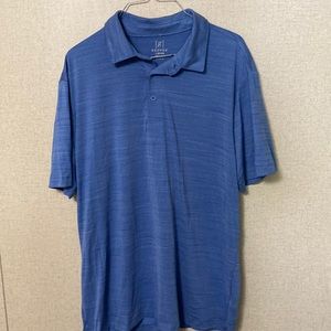 George Large 42-44 blue Collared polo.